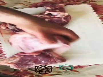 توزیع گوشت قربانی به مناسبت عید سعید قربان